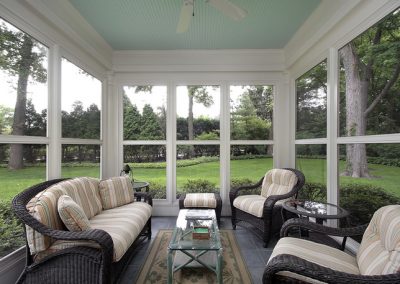 Sunroom with a beautiful view